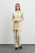 Kadın Basic Uzun Kollu Salaş Tunik-40017