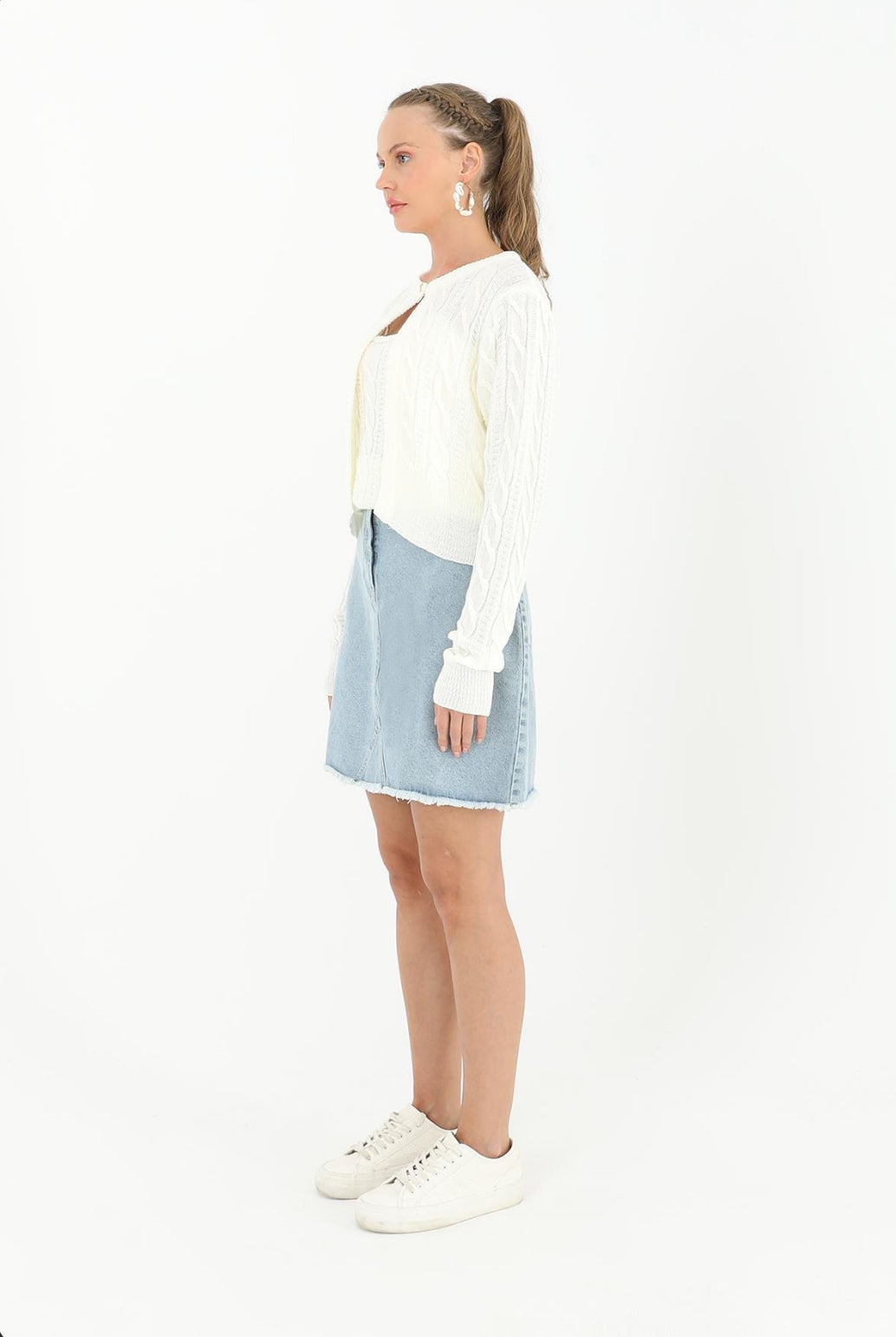 Kadın Örme Üst Ve Alt Takım  - 31778TKS