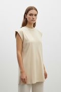 Minimal Kesim Oversize T-Shirt-40016