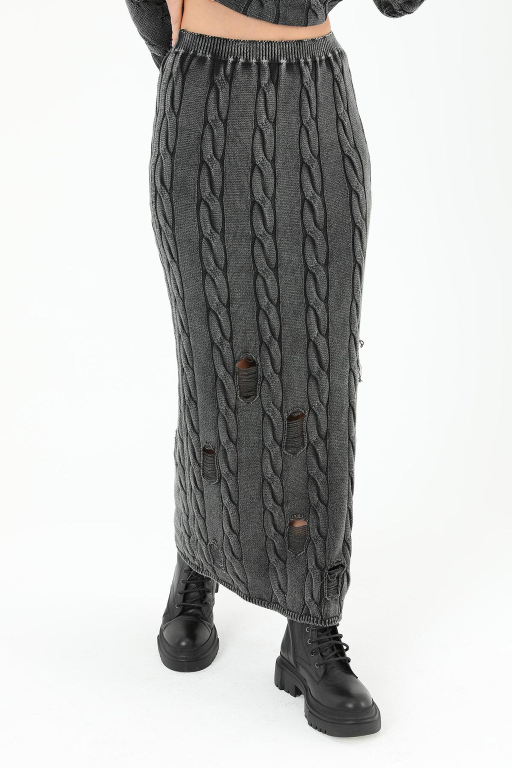 Triko Uzun Etek  - 32030ETK