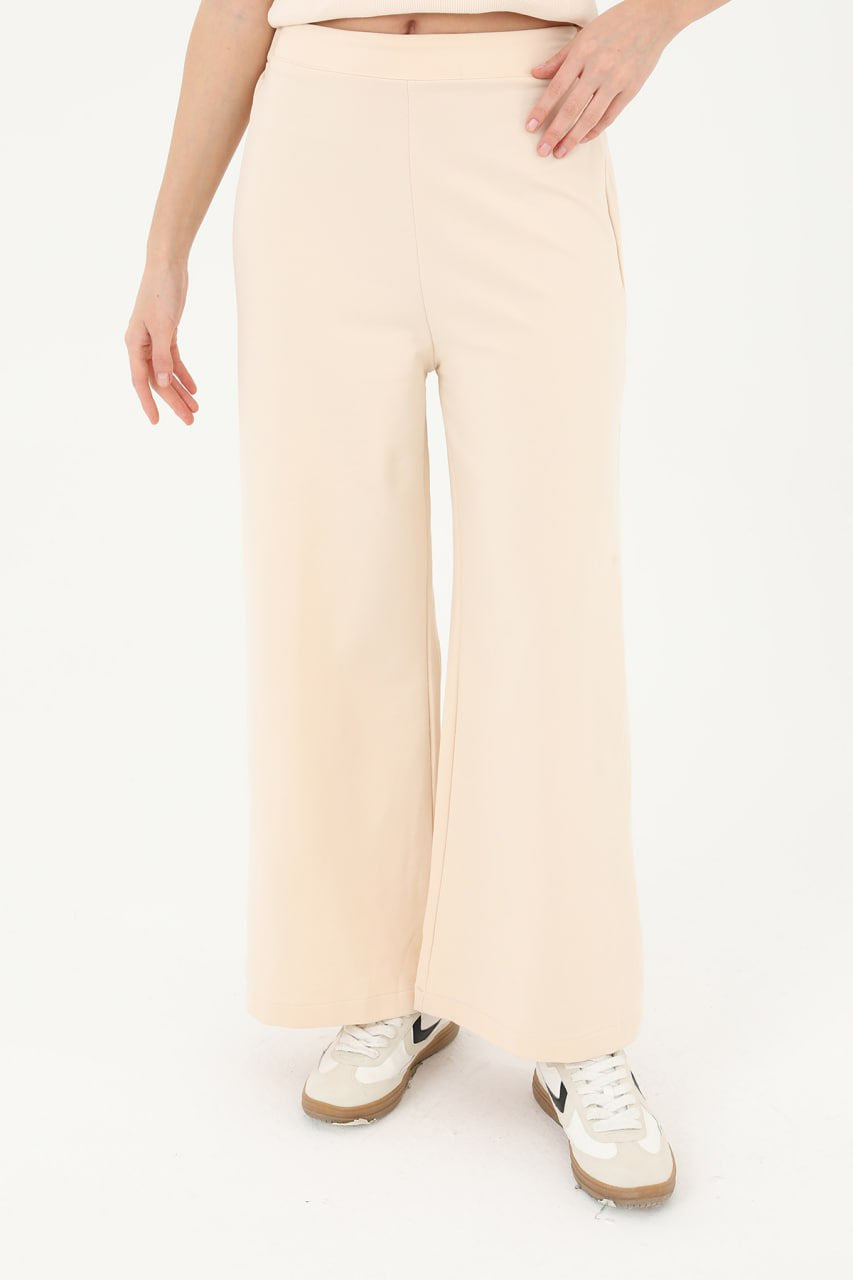 Kadın Geniş Paça Pantolon - 30007PNT