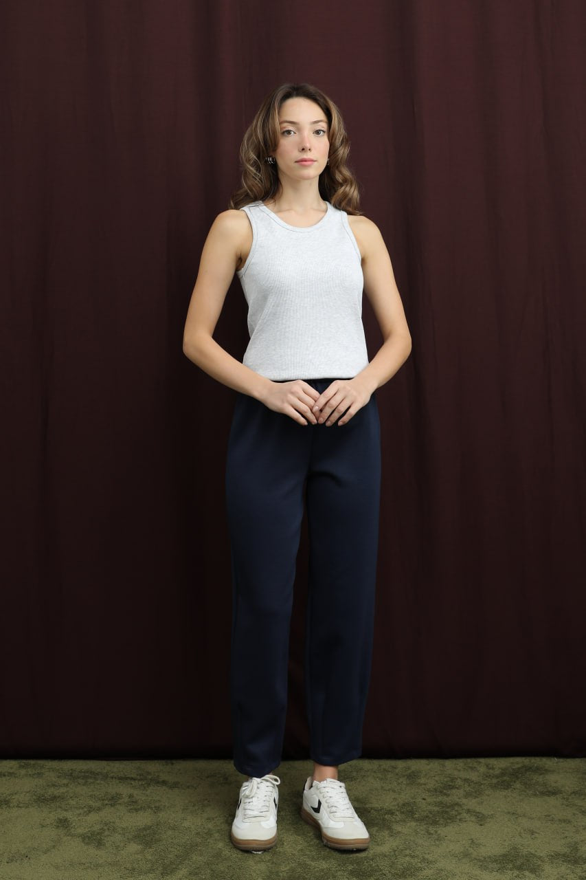 Kadın Paça Detaylı Havuç Pantolon - 18269PNT