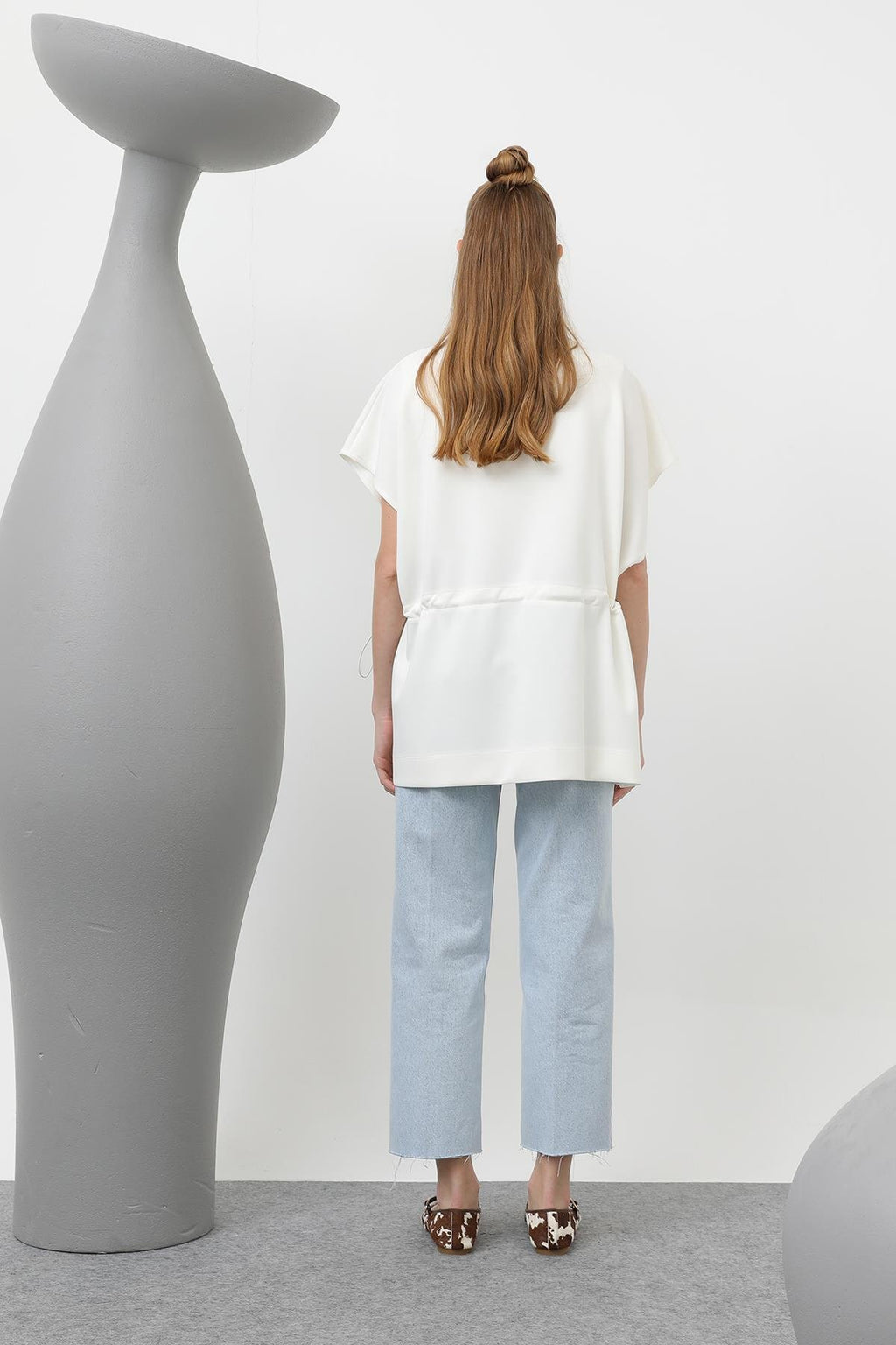 Kadın Cep Detaylı Yelek - 32158YLK